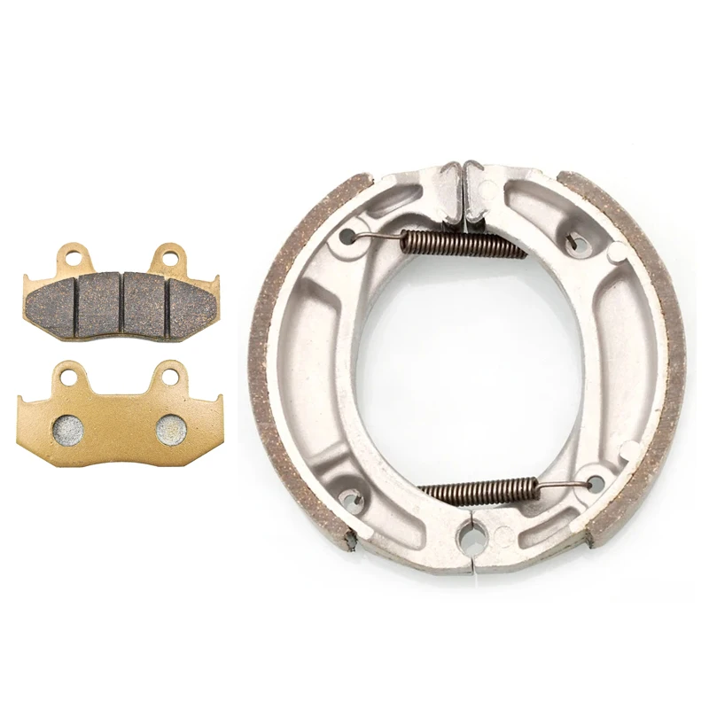 Pastilhas de freio para motocicleta, tambor de sapato para honda mtx 125 1985-1995 xl 125 200 mtx 200 1985 1986 xr 250 350 500 600 r 1984 1985 1986