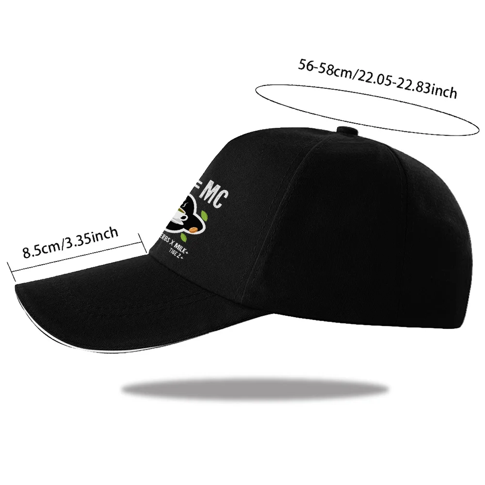 DNA MC Coffee Herbs Milk Vitality Formula Baseball Cap Unisex Outdoor Polyester Adjustable