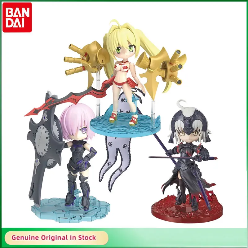 Banpresto Original Fate/Grand Order Nero Alter Mash Kyrielight Q-version Action Figure Assembly Model Desktop Ornaments