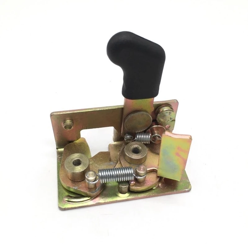 حفارة مناسبة لـ XGM Xiagong XG806 808 مجموعة قفل باب الكابينة مقبض خارجي قفل كتلة قفل العمود الملحقات #3