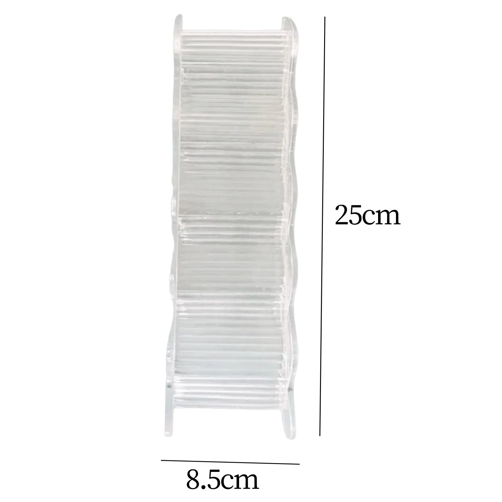 Hamster Ladder Sturdy Decor Transparent Cage Accessories Hamster Climbing Toy for Mice Small Animal Gerbils Hamsters Mouse