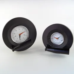 12mm bore 125mm Aluminum gravity handwheel with counter