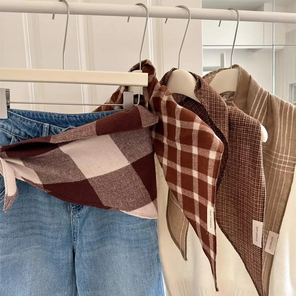 

Зима-Осень 2021, треугольный шарф в стиле ретро, шарф из 100% шерсти, женский теплый платок, шейный платок, занавеска, короткая юбка, корейский шарф для волос