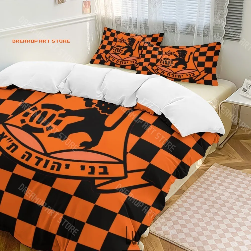 2026 3D Print B-Bnei Yehuda Tel Aviv Bedding Set Twin Queen King Full Size Duvet Cover Pillowcase Bed Boys Girls Adult Home Text
