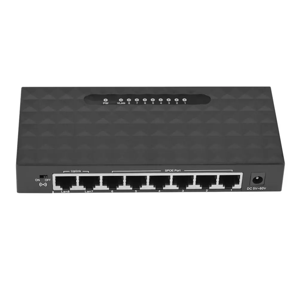 

5/8Port Gigabit Switch Ethernet Smart Switcher High Performance 10/100Mbps Ethernet Network Switch RJ45 Hub Internet Splitter