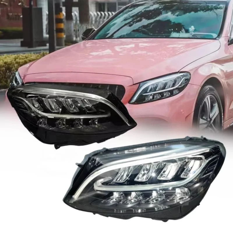 

For C300 C260 C200 C180 Headlamp 2019 - 2021 for 205 Led Parts for Classe c 205 Lights