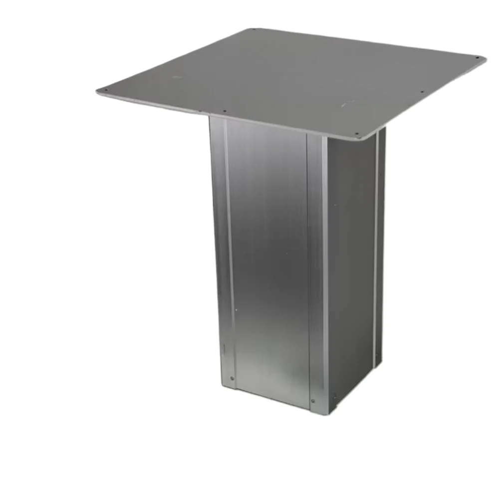 Aluminum alloy RV accessories electric lifting platform installation RV trailer lifting folding table legs