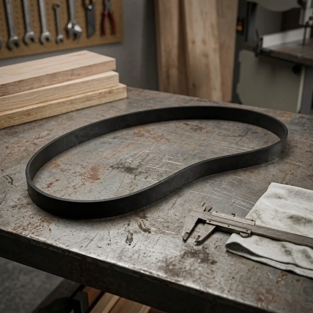 16Inch Bandsaw Bands WoodWorking Band Saw Rubber Band Saw Ring 400 Mm Scroll Wheel Power Tools Woodworking Parts