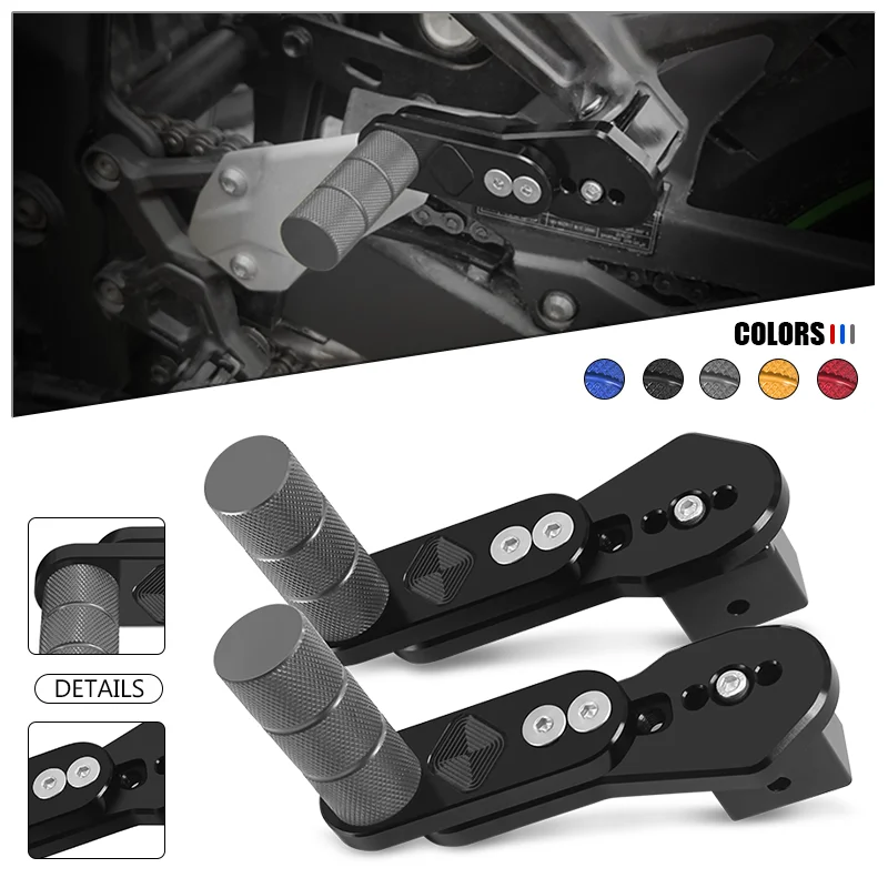 For CB1000R CB300R CB125R 250R 500F CB400X CB1100 CB1300 Motorcycle Adjustable Multi-angle Telescopic Foot Pegs Footrests Pedals