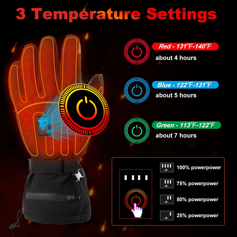 2026 Outdoor Ski Cold Weather  - Ski Glove Waterproof recension och pris