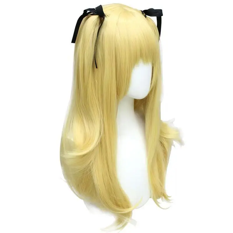 With Broken Wig Guilty Princess And Double Ponytail High Heat Resistant Synthetic Wig Original Cosplay God Fischler Cosplay
