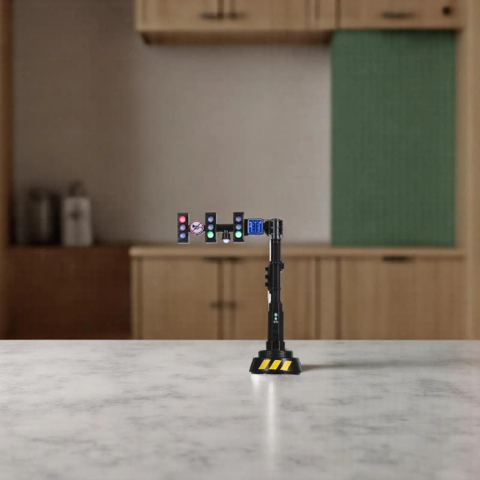 

Имитационный светофор: реалистичный дизайн, звук и свет, для обучения и ролевых игр, раннее развитие, модели светофорных и железнодорожных сигналов