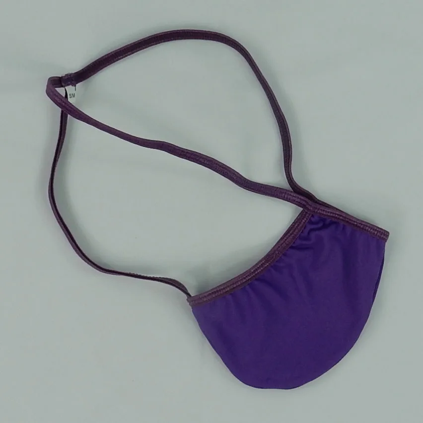 Mens G441B Sexy String Thong Posing Pouch Bulge Low Rise soft Jersey Fabric