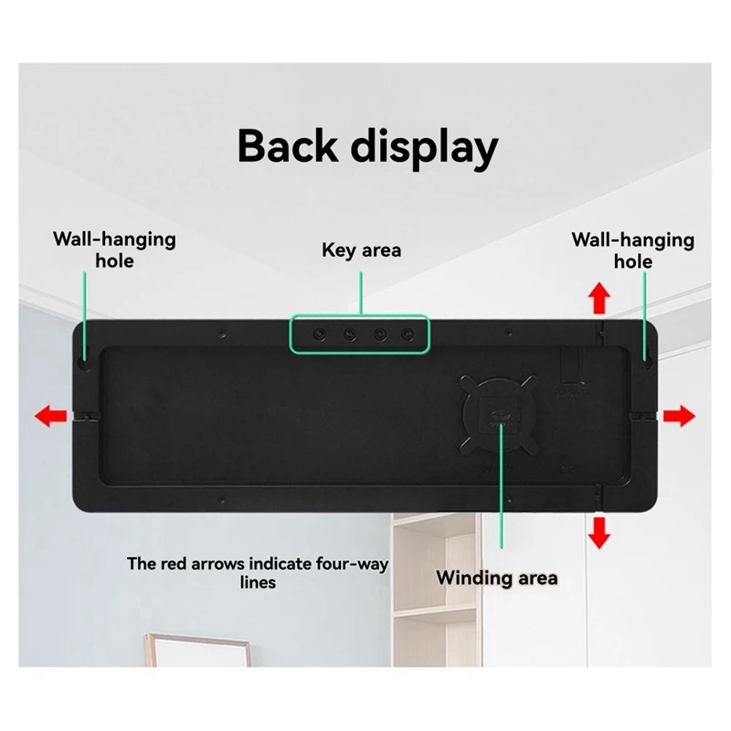 

16 inch Large Digital Wall Clock with Remote Control HOT SALE