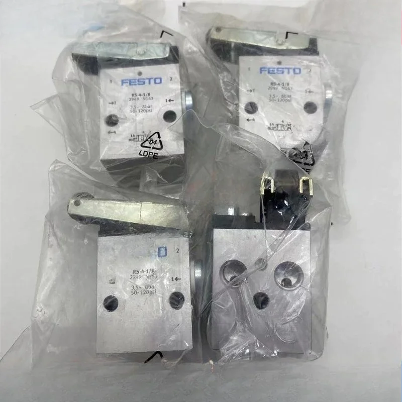 Parts for FESTO two-position four-way all-metal  lever valve RS- 4-1/8 2949