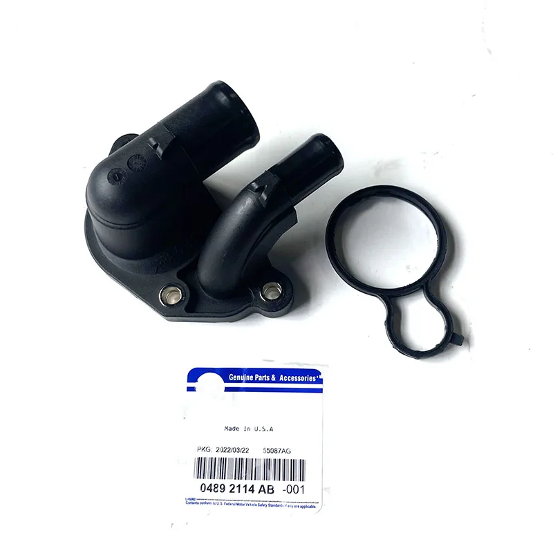 

NBJKATO Brand New Engine Coolant Thermostat Housing 04892114AB For Chrysler 300C 2.7L Dodge Journey