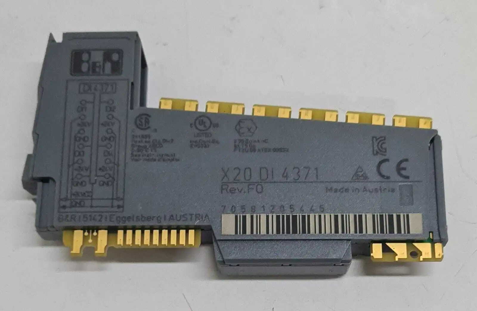 In Stock New and Original B&R X20DI4371 digital input module 4 inputs sink configurable input filter 3-wire connections