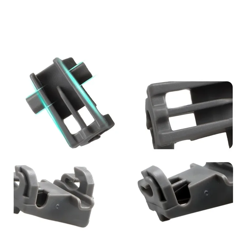 2Pcs Dishwasher Lower Rack Tine Clip Holders, Replacement Fixing Clips for Dishwasher Accessories