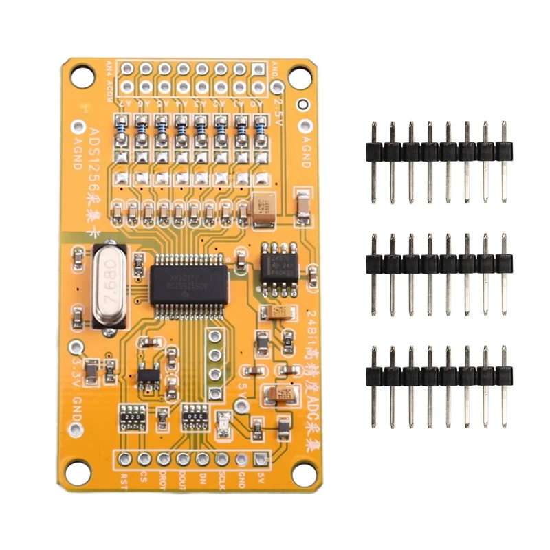 

ABUO-ADS1256 ADC Data Acquisition Module AD-Precision ADC Data Acquisition Module 4 ADC8 Road Data Acquisition Module
