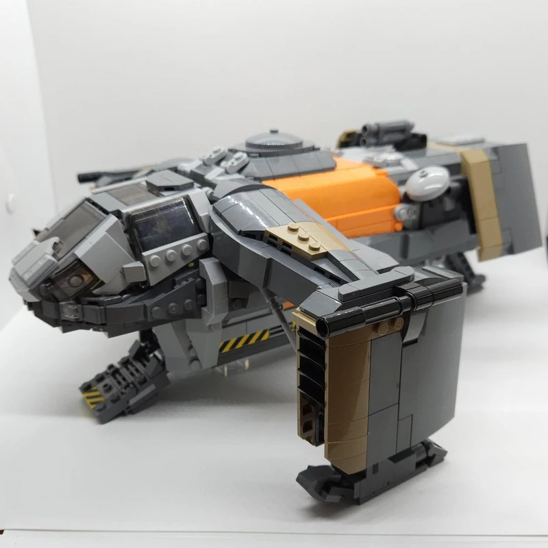 

Конструктор из мелких деталей MOC8257: Исследовательский аппарат Pioneer One для обнаружения, сборная модель, развивающая игрушка