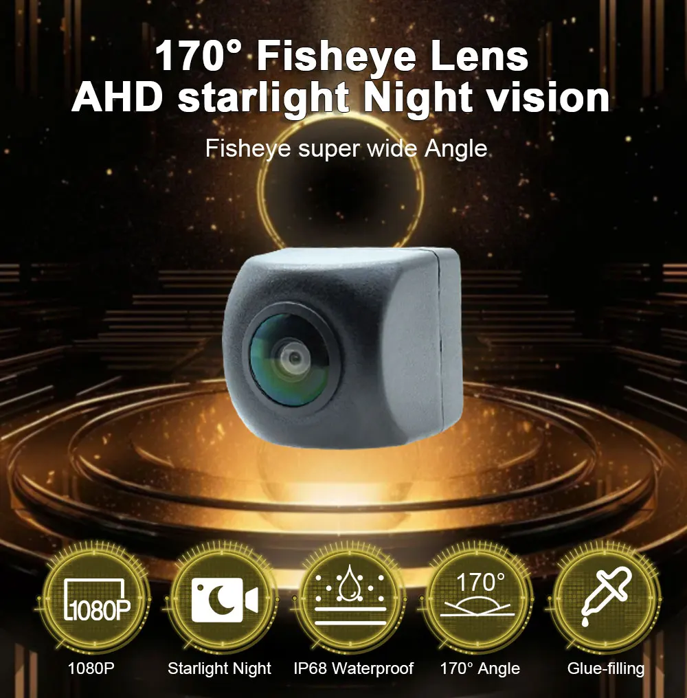 170 Degree AHD 1080P Car Rear View Camera For kia ceed 2 JD 2012 2013 2014 2015 2016 2017 2018 Reverse Vehicle Monitor