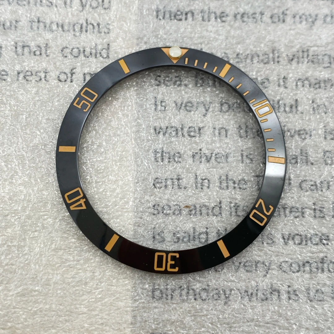 Watch Accessories 38mm High-quality Ceramic Ring SUB Ring Is Suitable for Water Ghost 40MM Series