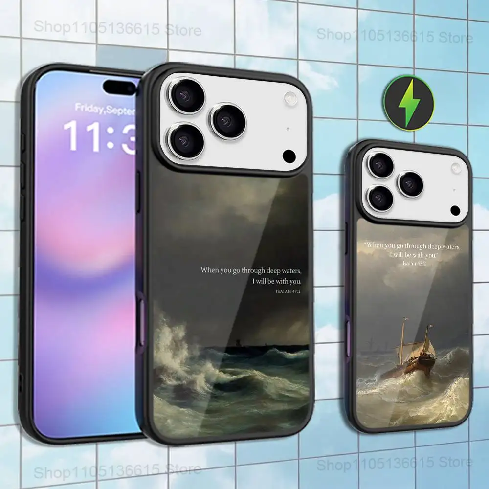 

Believe Art Lsaiah 43-19 Case For iPhone 16,15,17,14,13,12,11,Pro,Max,Plus,Mini,Magsafe,Magnetic Wireless Charging Case