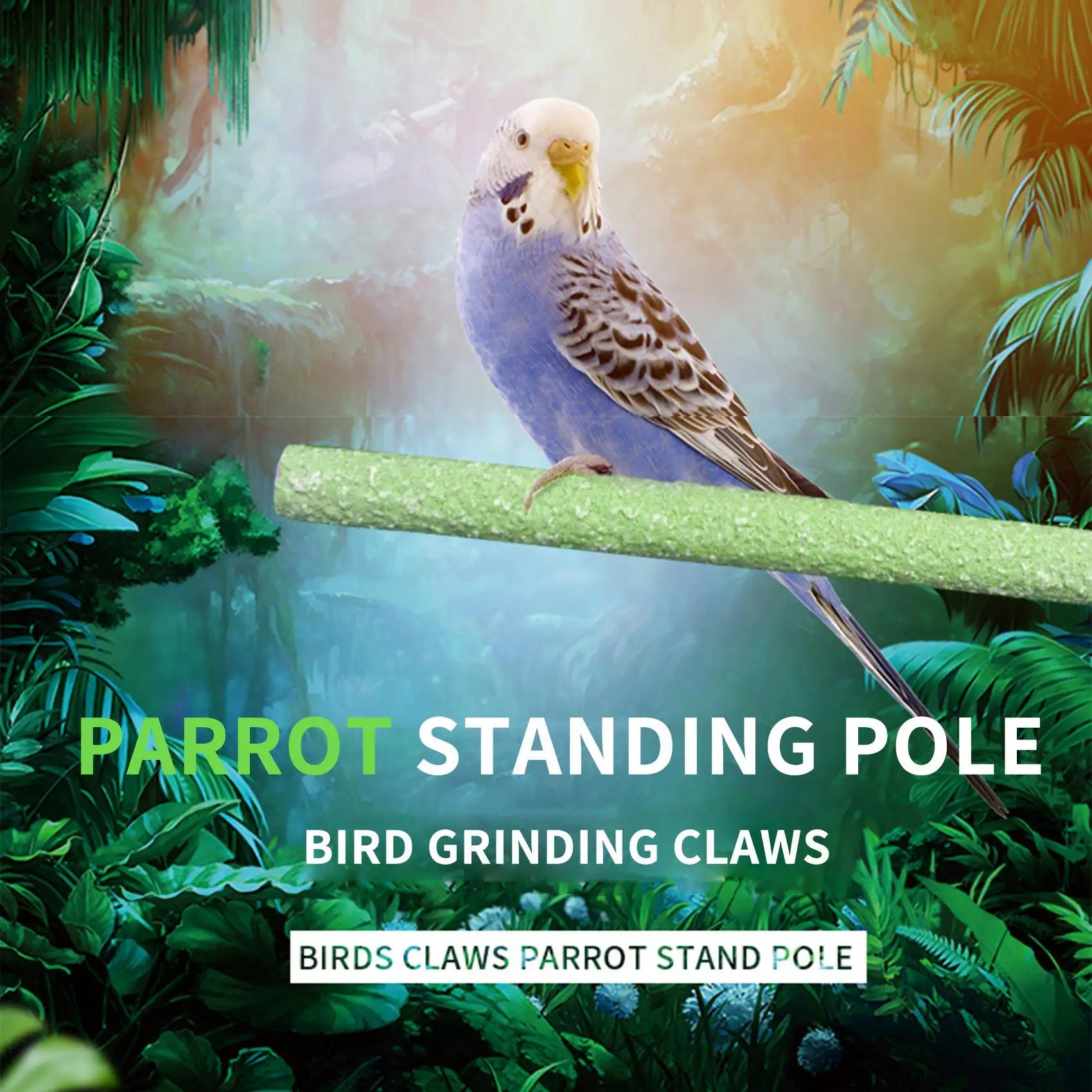 7 قطع من أقفاص الطيور المقبضة من MARQ لسيارة Conures Parakeets Lovebirds Cockatiels، جيدة للحفاظ على الأظافر والأقراط في حالة علوية