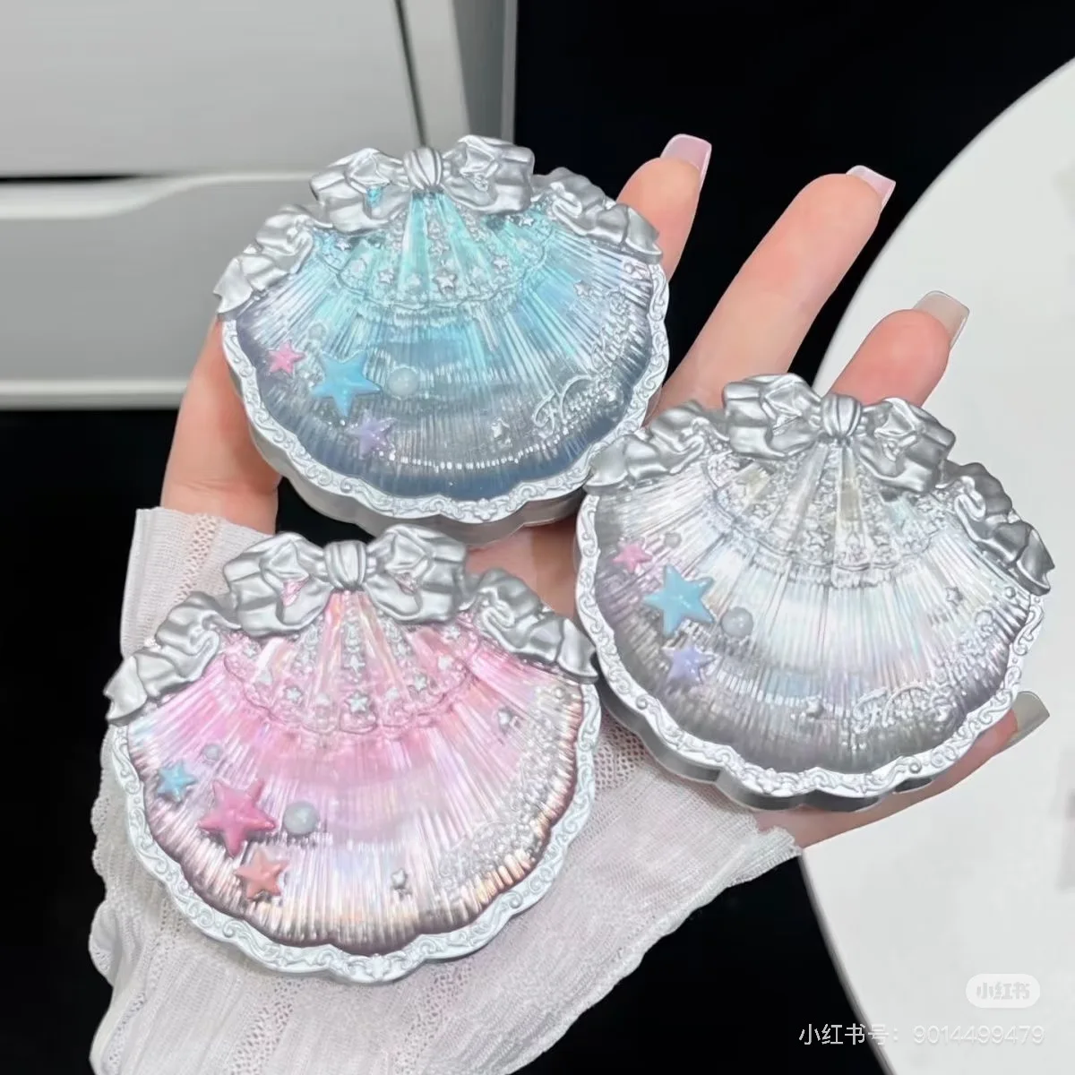 Fleur savoir coquille perle Collection fard à joues en relief poudre Fine maquillage lisse longue durée fard à joues visage améliorant la couleur du maquillage