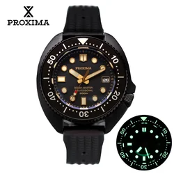 PX1683-BY Proxima นาฬิกาข้อมือผู้ชายอัตโนมัติ, 44มม. 300ม. กระจกแซฟไฟร์