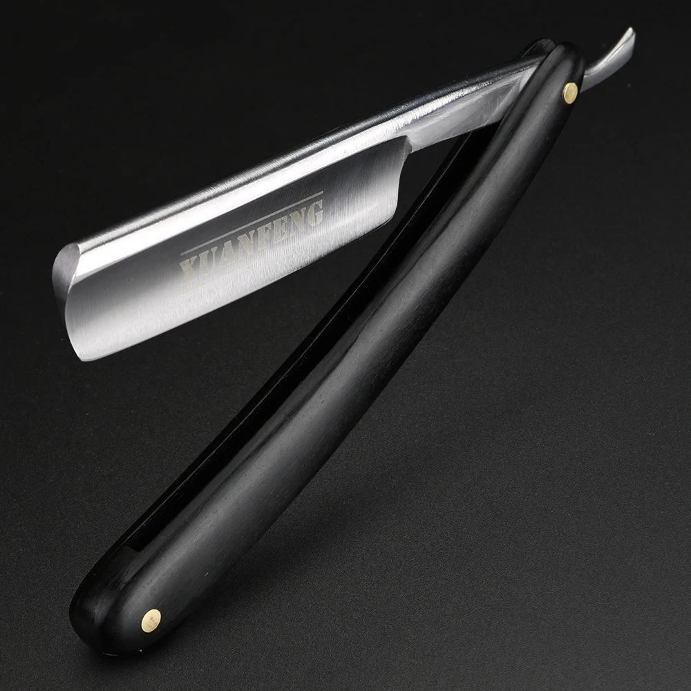 XUAN FENG Traditional Folding Shaver Hardened Steel High Hardness Sharp Straight Shaver Men's Shaver