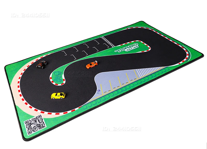 توربو سباق 1/76 RC سيارة صغيرة لتقوم بها بنفسك C65/C73/C74/C75/C76/مسار حصيرة سباق على الطريق الانجراف نموذج الارسال لعبة التحكم عن بعد جزء #6