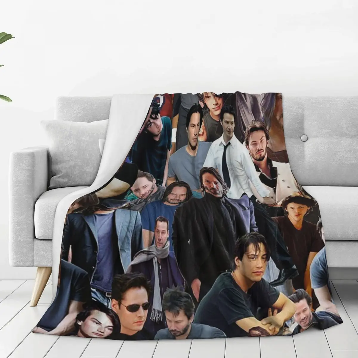 ALL Of Keanu Reeves Blankets Flannel Breathable Throw Blankets Sofa Throw Blanket For Home Bedroom Travel Throws Bedspread Quilt