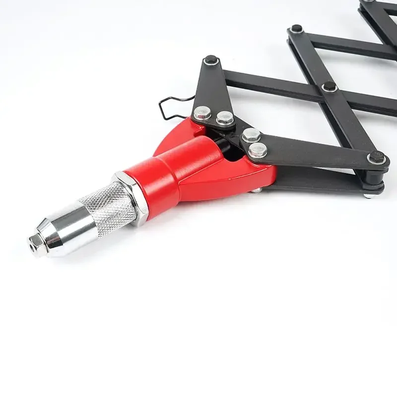 Riveting Gun Manual Labor-saving Rivet Gun Manual Core-pulling Nail Gun Aluminum Alloy Shrink Type 2.4/3.2/4.0/4.8/6.4mm