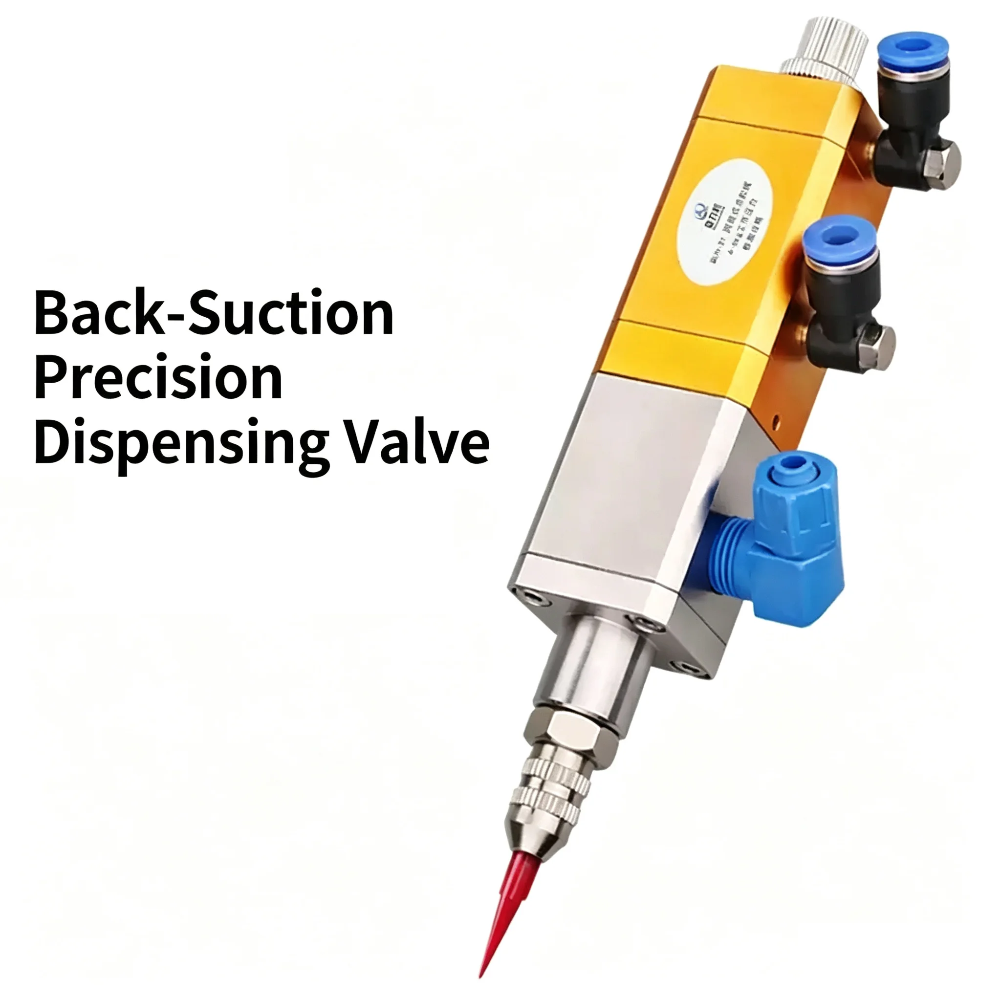 Machine Anti Drip High Viscosity Silicone Valve UV Glue Valve SY-31 Glue Valve Backsuction Pneumatic Precision Glue Dispensing