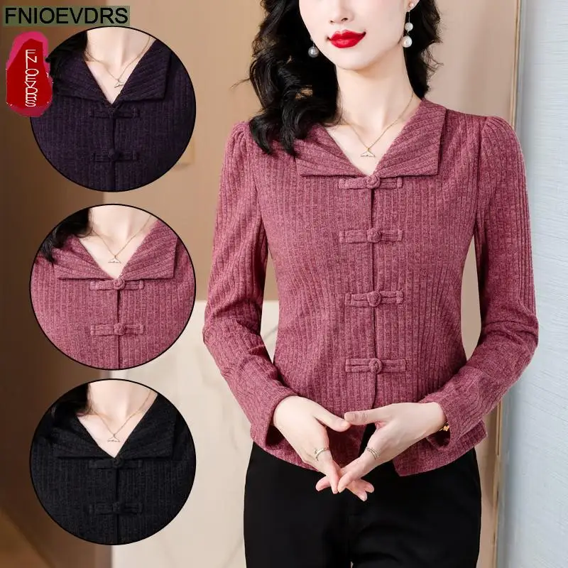 S-3XL New Year Pink Black Tops Women Winter Basic Wear Peter Pan Collar Cute Retro Vintage Button Shirts Bow Tops Blouses