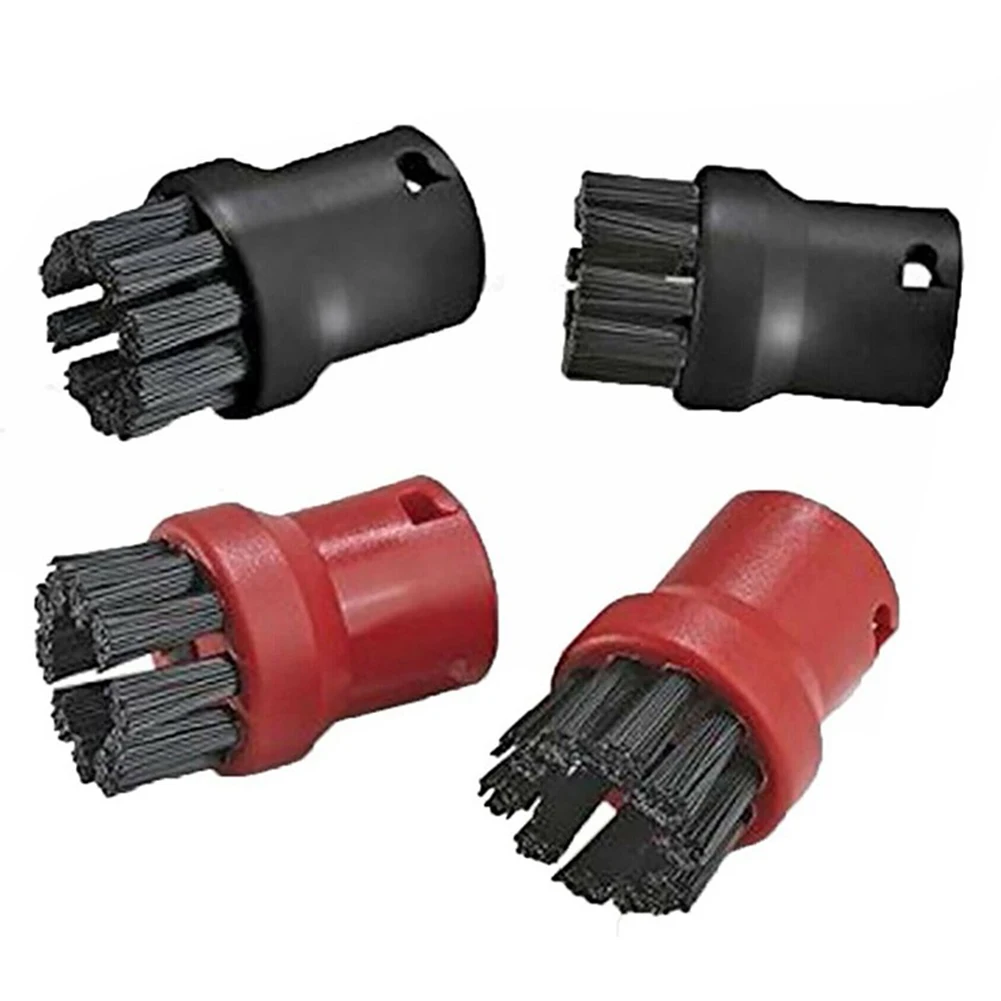 4pcs Cleaning Brushes For Karcher SC1.502, SC1.702, SC2.000 Steam Cleaner Attachments Replacement Round Sprinkler Nozzle Head