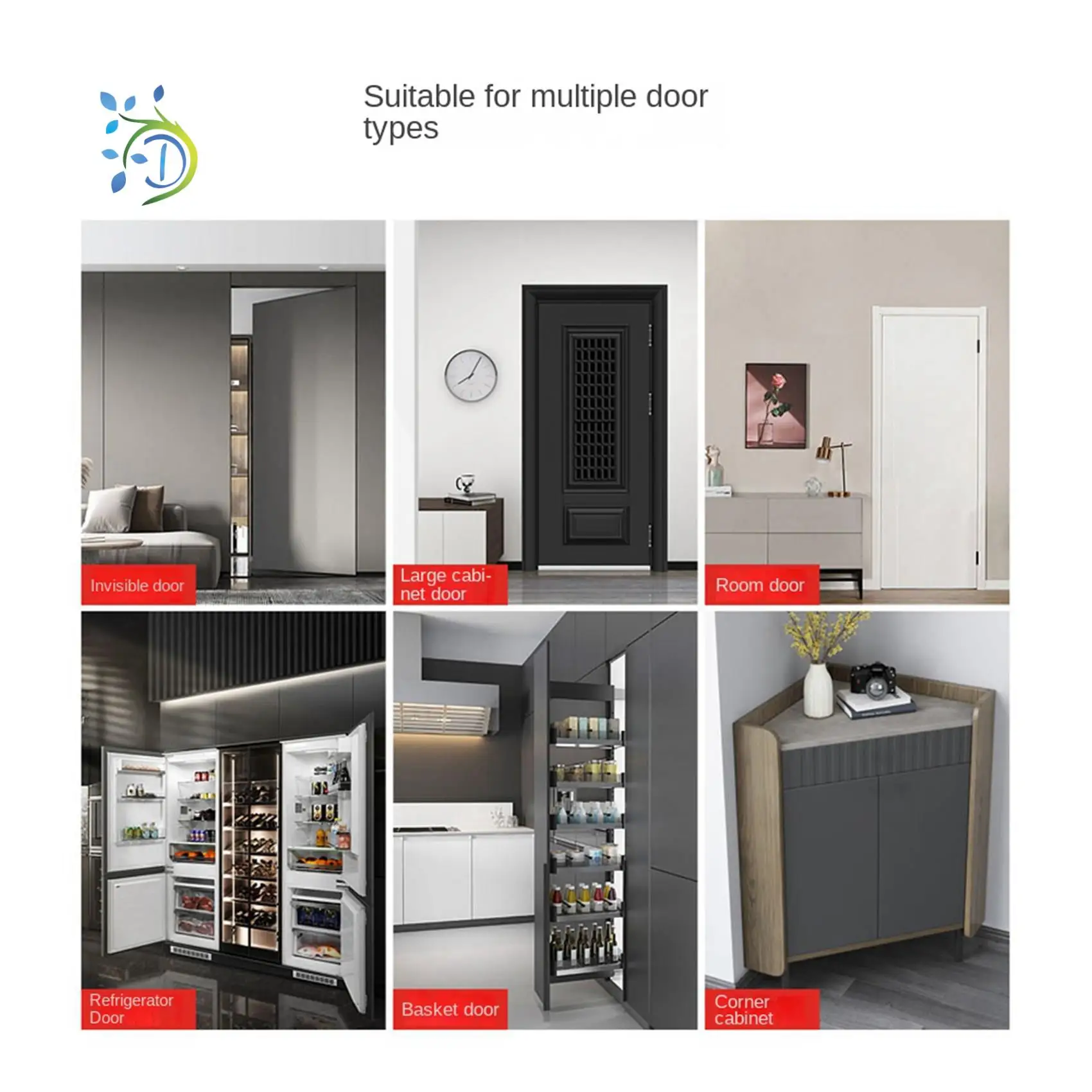 aee1-heavy-duty-push-to-open-cabinet-hardware-8pc-magnetic-push-latch-lock-for-door-touch-latches-rv-closet-metal-black