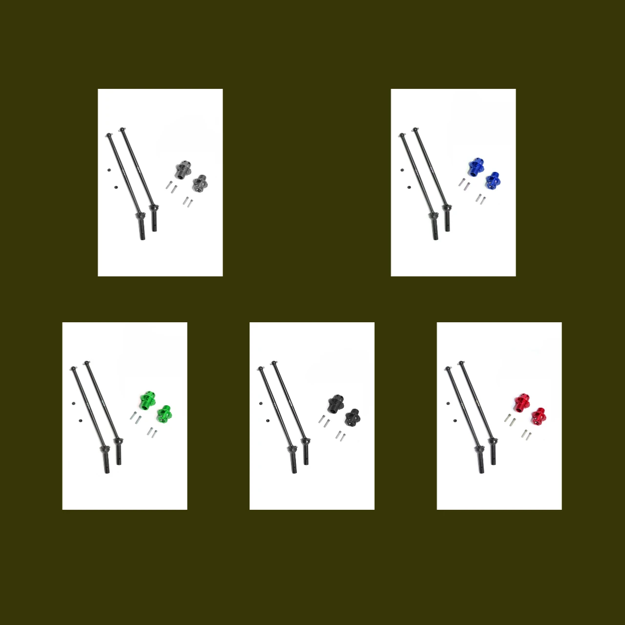 GPM Алюминиевый задний Cvd + 13 мм шестигранник для ARRMA 1/8 KRATON, OUTCAST