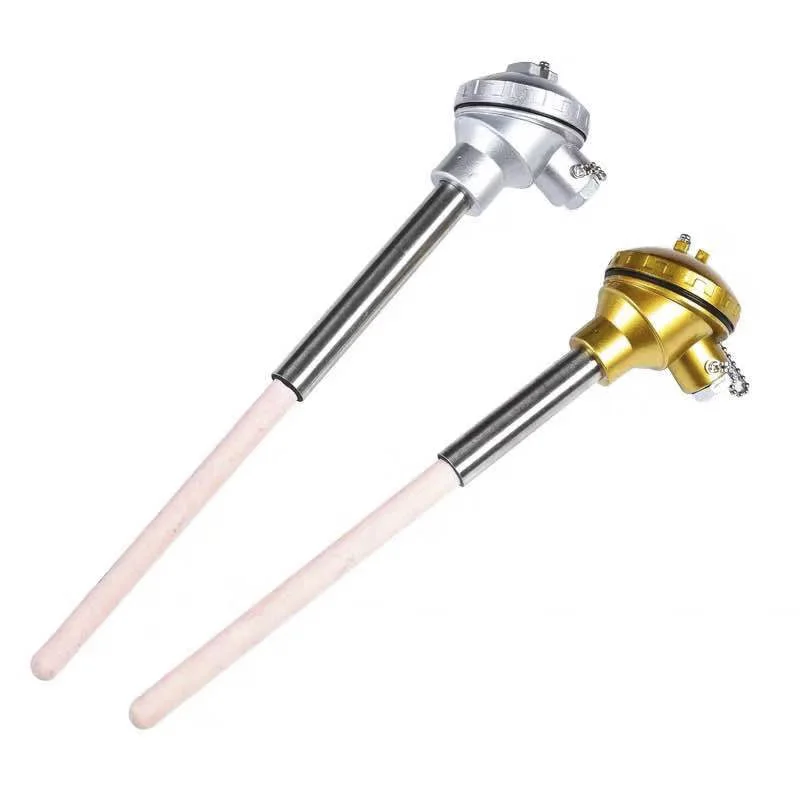 Sensor de temperatura de rodio Platino, termopar tipo R B S, grado 1600C