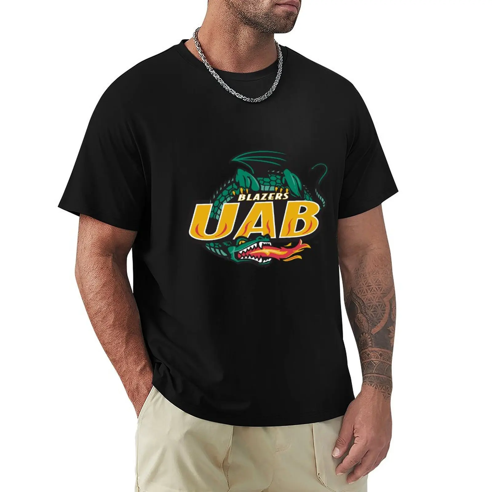 uab blazers T-Shirt cute clothes shirts graphic tee quick-drying clothes for men