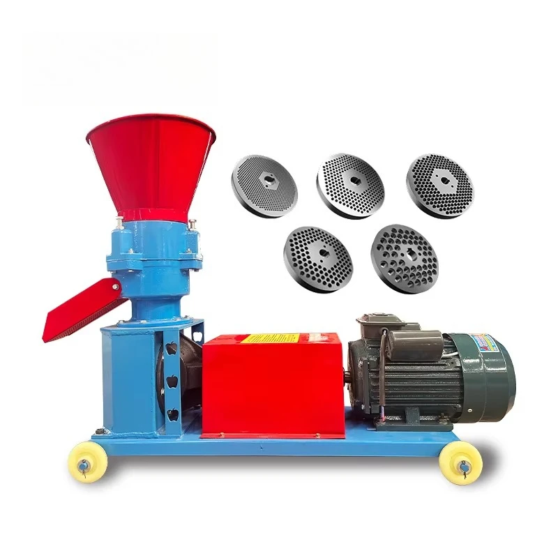 Pelletizer Machine For Animal Feeds For Pig Sheep Cattle Rabbit Goat Chicken Food Making Machine Animal Feed Pellet