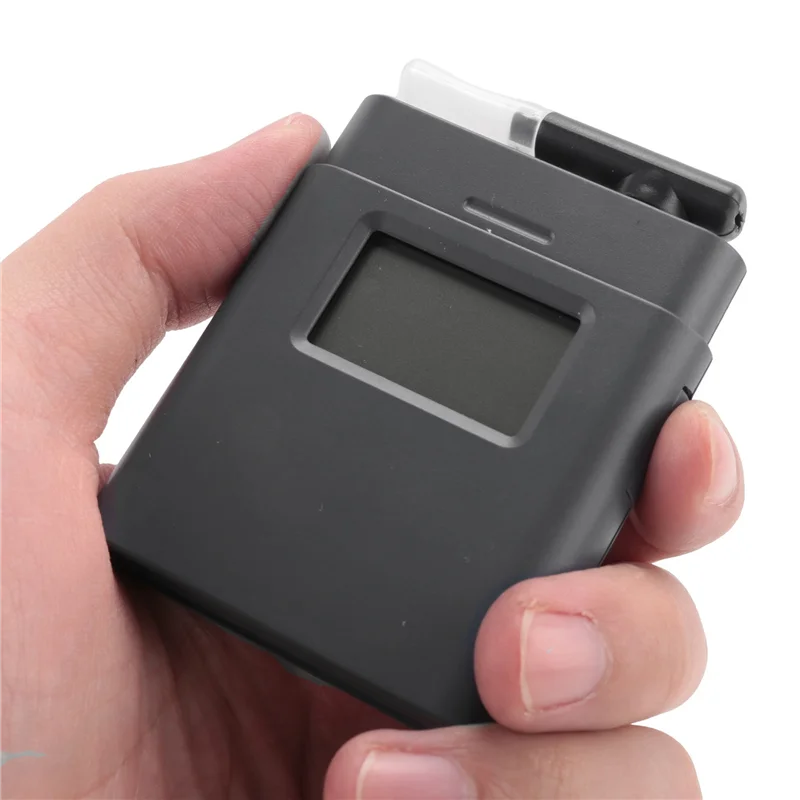 AT838 Professional ตํารวจเครื่องทดสอบแอลกอฮอล์ในลมหายใจแบบดิจิตอล Breathalyzer ทนทานติดตั้งง่าย-ร้อน