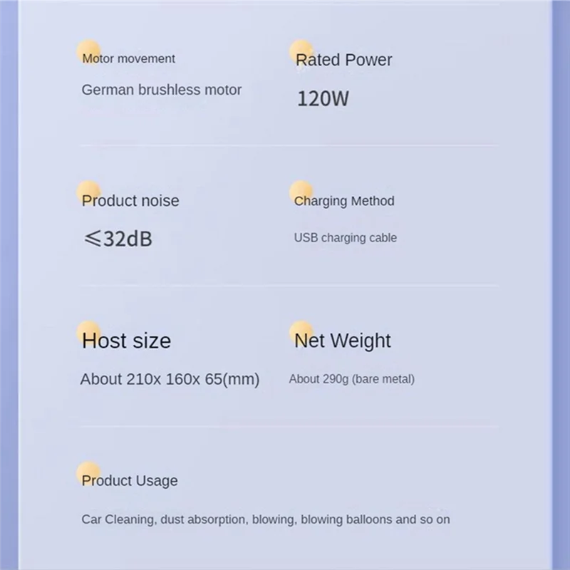 Aspirador de pó poderoso sem fio portátil máquina limpeza acessórios do carro eletrodomésticos aspirador portátil b