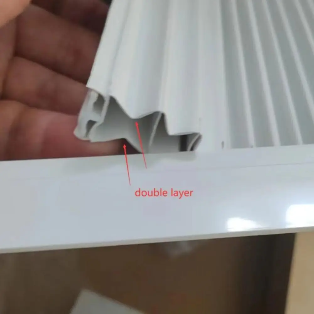 ABS Material Window Air Conditioner Side Panel Foldable Design Expandable Panel Air Conditioner Baffle Dustproof Function