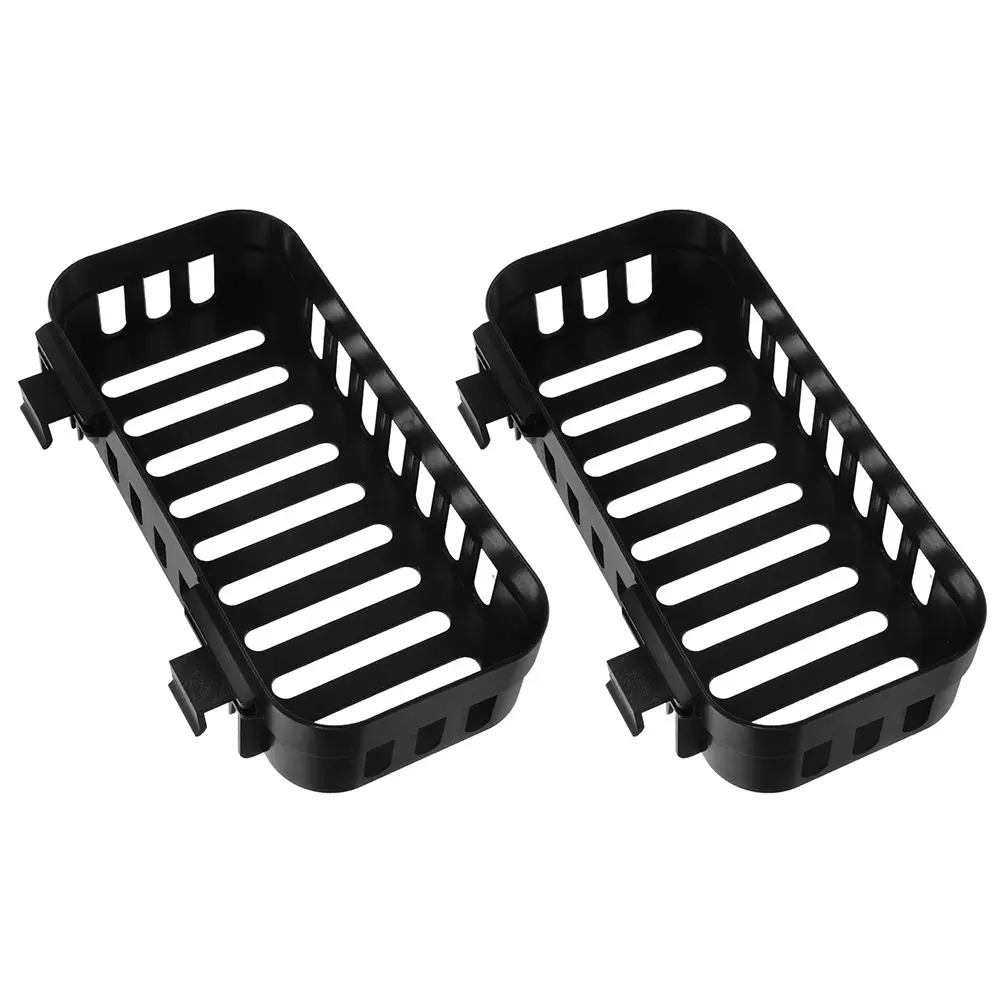 

2 pcs Aquatic Plant Stand Perforated Moss Holder Hydroponic Basket Black Fish Tank Decorations Hanging Accessories Aquarium