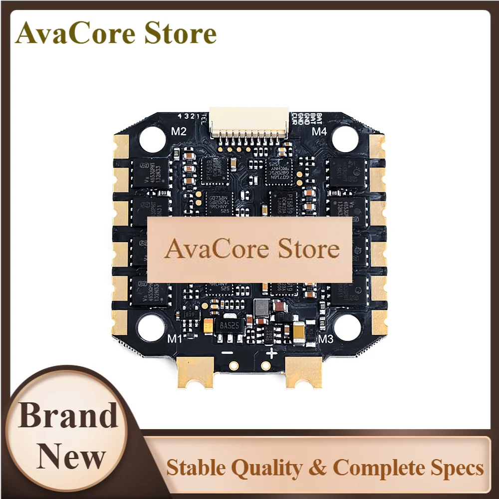 AvaCoreAxisflying Argus ECO 60A ESC 4-6S BLHELI 32 Bit ESC 30.5X30.5mm For RC FPV Freestyle Drones Parts