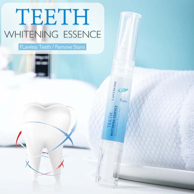 Teeth Whitening Essence, Flawless Teeth & Remove Stains, Whitening & No Irritating, 3pcs/4*3ml