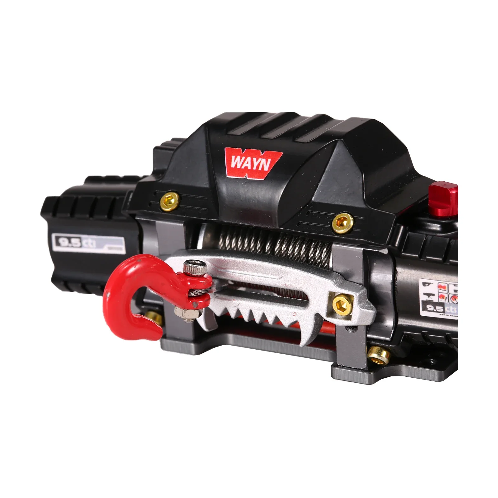 

%a для металлической лебедки радиоуправляемого автомобиля, лебедка большой грузоподъемности с соединительной линией CH3 для 1/8 1/10 RC гусеничного автомобиля