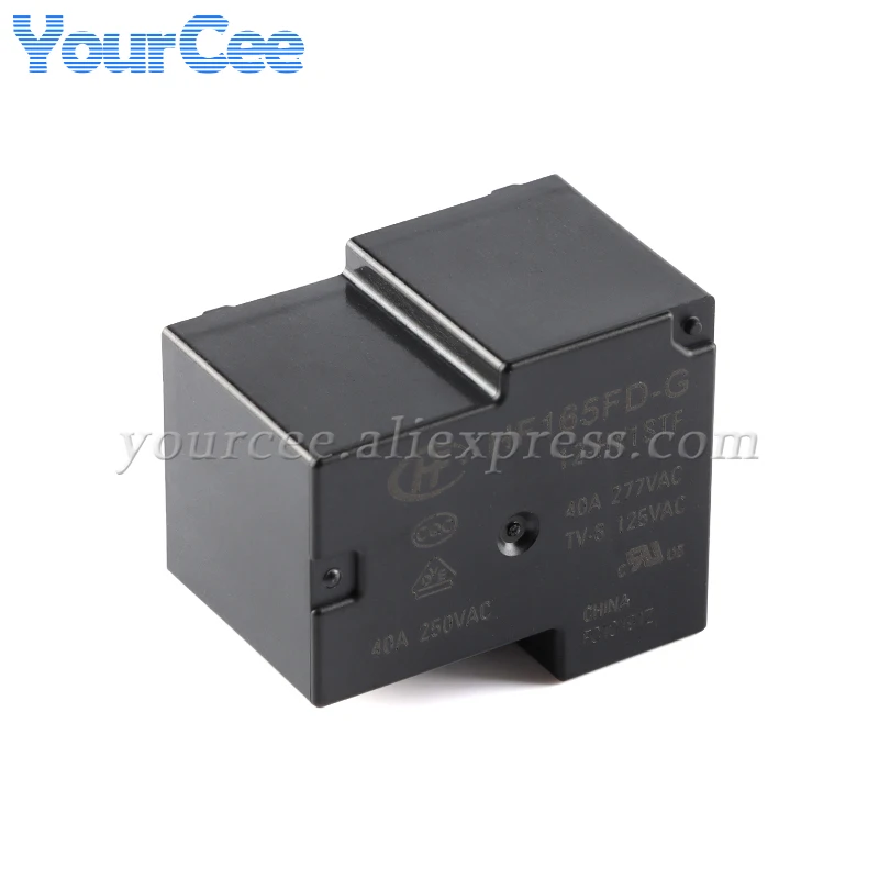 2PCS High Power Relay HF165FD HF165FD-G/5-HY1STF HF165FD-G-12-HY1STF HF165FD-G-24-HY1STF HY1STF DC 5V 12V 24V 4 Pin